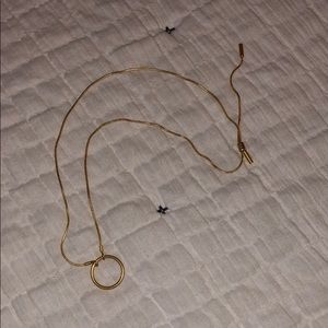 COPY - Gold madewell adjustable necklace